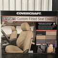 1921 RAM 2500 POLYCOTTON SEATSAVER CUSTOM FRONT ROW SEAT COVERS GREY