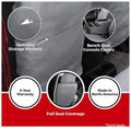 22C WAGONEER SEATSAVER CUSTOM FRONT ROW SEAT COVERS TAUPE