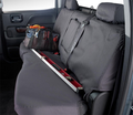 1921 TRANSIT CONNECT POLYCOTTON CUSTOM THIRD ROW SEAT COVERS MISTY GREY