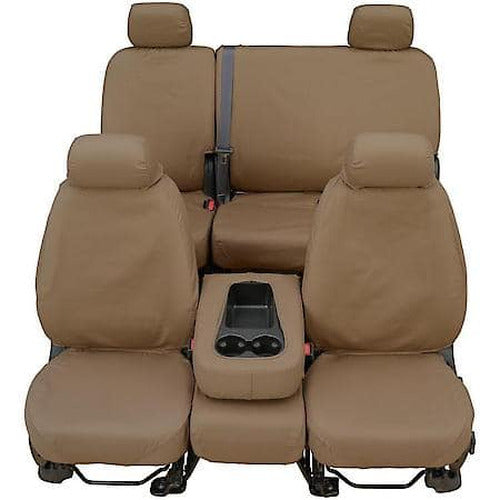 CUSTOM SEAT SAVER THIRD ROW POLYCOTTON TAUPE