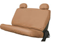 1919 MAZDA CX5 POLYCOTTON SEATSAVER CUSTOM SECOND ROW SEAT COVERS TAN