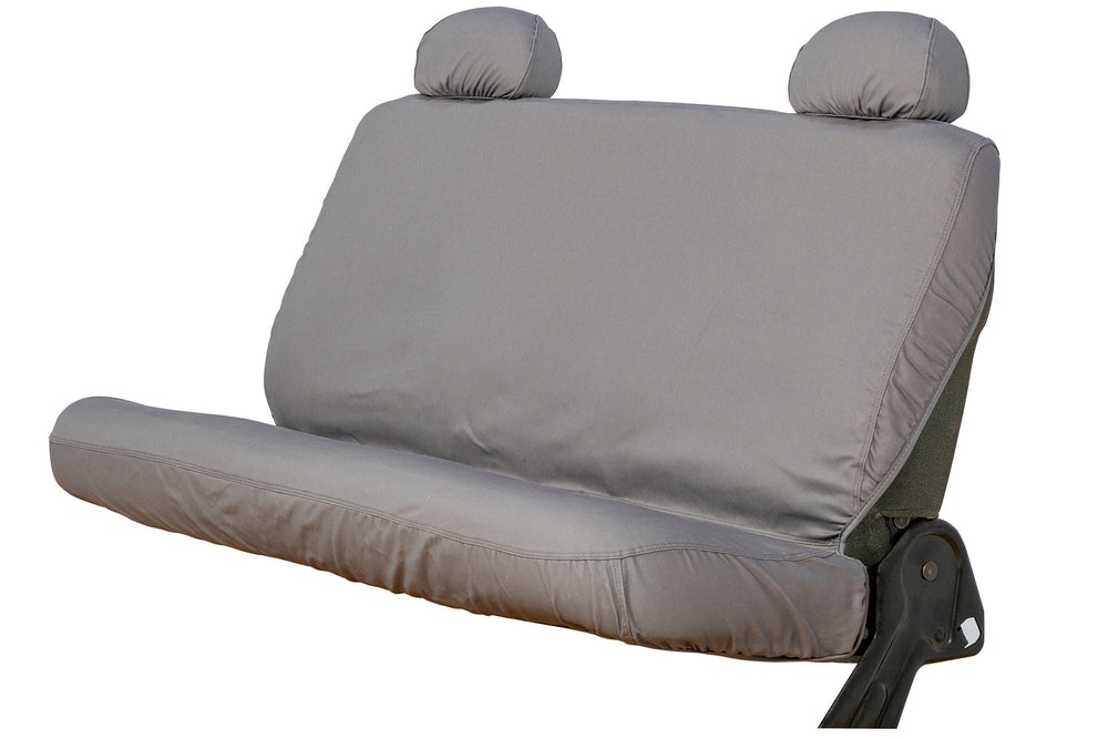 1620 MAZDA CX9 POLYCOTTON SEATSAVER CUSTOM SECOND ROW SEAT COVERS GREY