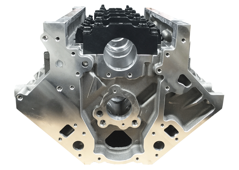 SBC ALUMINUM BLOCK LS NEXT GEN II FULLY SKIRTED 9.240IN DECK 4.125IN CLV R