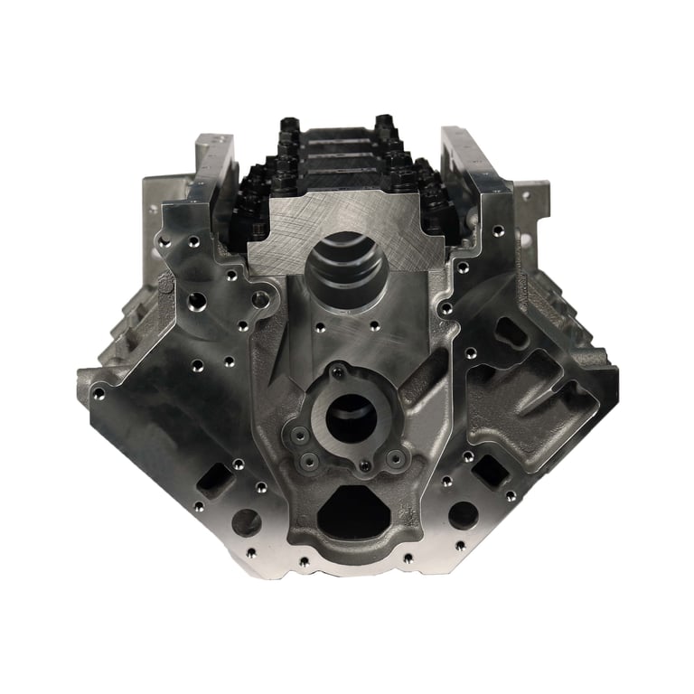 SBC ALUMINUM BLOCK LS NEXT GEN II FULLY SKIRTED 9.750IN DECK 4.125IN BORE LS