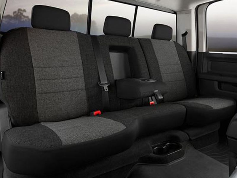 21C BRONCO OE REAR 60/40 SPLIT SEAT COVER CHARCOAL
