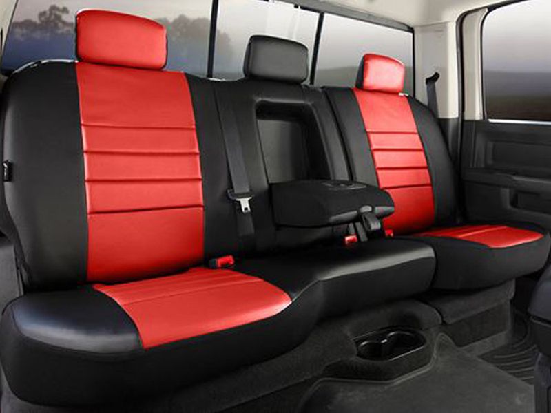 21C BRONCO SL REAR 60/40 SPLIT SEAT COVER RED