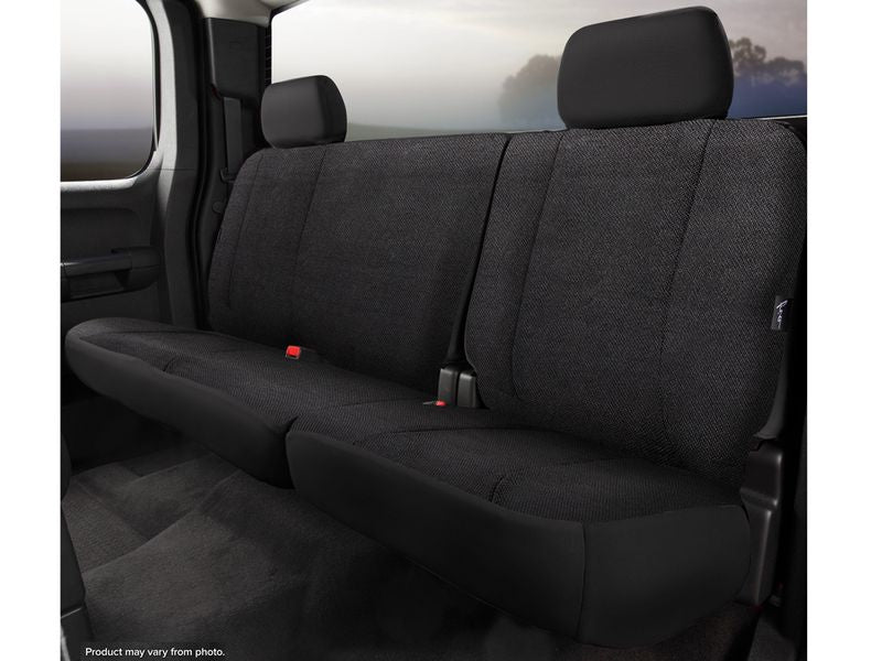 22C TUNDRA DOUBLE CAB TRS REAR 60/40 SEAT COVER BLACK