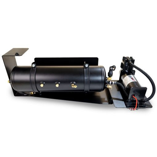 Complete Bolt-on Jeep JT Heavy Duty 150 PSI Onboard Air System w Skid Plate Tire Inflator and Gauge