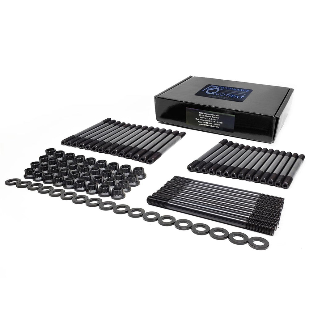 HEAD STUD KIT FORD 7.3L DIESEL 19942003 CUSTOM4140 PARELLEL GROUND WASHERS 12PT NUTS