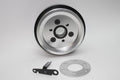 DAMPER RACE SFIRATED FORD 352428 FE 19571977 0BAL 6.50IN OD BLACK