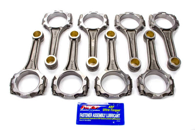 FORD 302 PRO STOCK IBEAM CONNECTING RODS BUSHED 3/8IN ARP CAP SCREW BOLTS 5.955 ROD LENGTH
