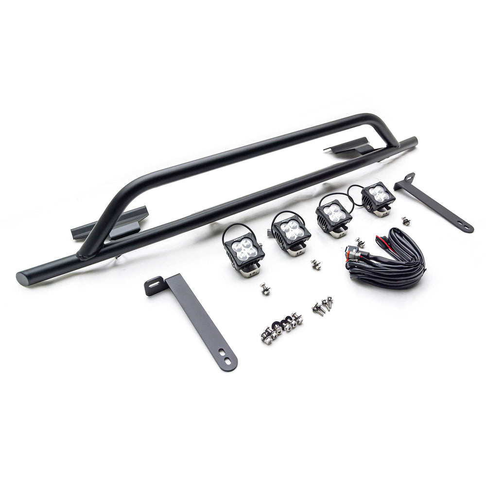 2014-2021 Toyota Tundra Front Bumper LED Kit with (4) 3 Inch LED Pod Lights - Part # Z329661-KIT
