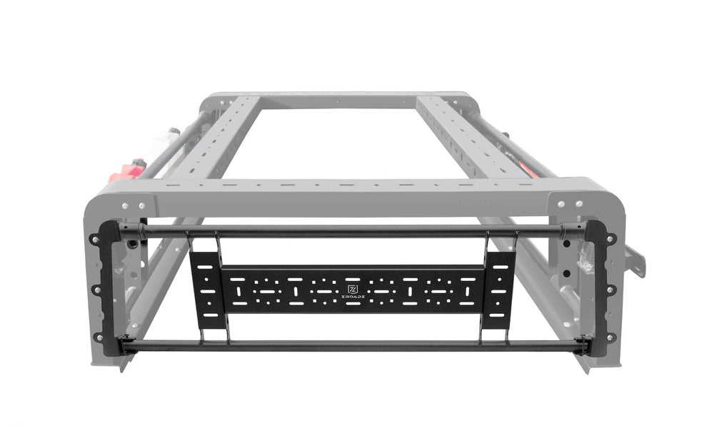 ~(21 lbs. 53X17X8)~ Overland Access Rear Gate Black Mild Steel Aluminum Bolt-on no drilling required 2019-2021 Jeep Gladiator