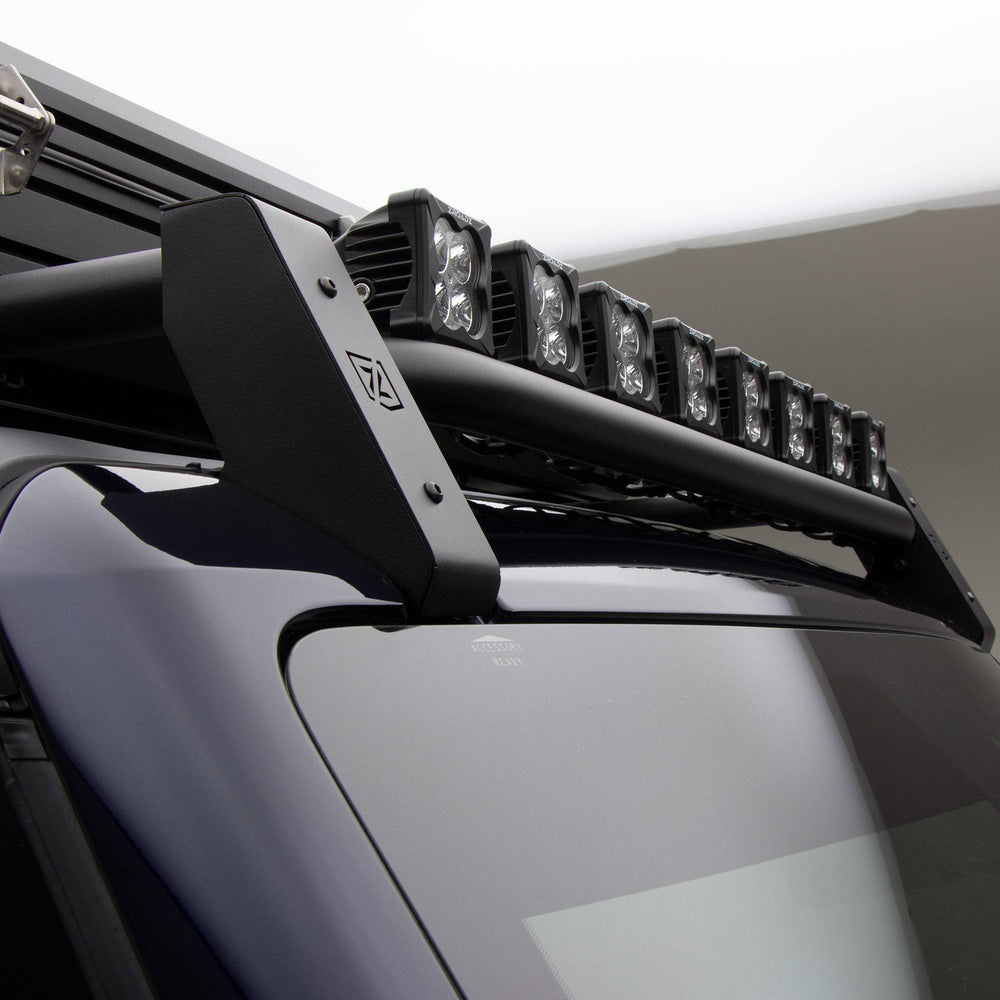 2122 BRONCO MODULAR ROOF RACK WITH(8)3IN ZORADZ LED POD LIGHTS & UNIVERSAL WIRING HARNESS