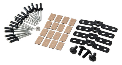 Rhino-Rack 10-17 Mitsubishi Lancer 5 Door Hatch Vortex RCL Ditch Mount 2 Bar Roof Rack - Black