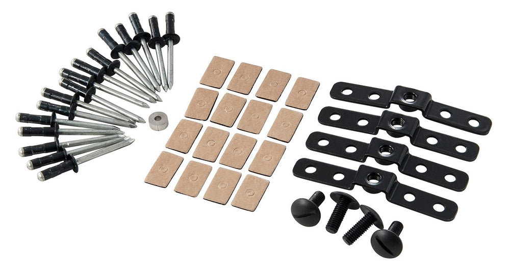 Rhino-Rack 10-17 Mitsubishi Lancer 5 Door Hatch Vortex RCL Ditch Mount 2 Bar Roof Rack - Black