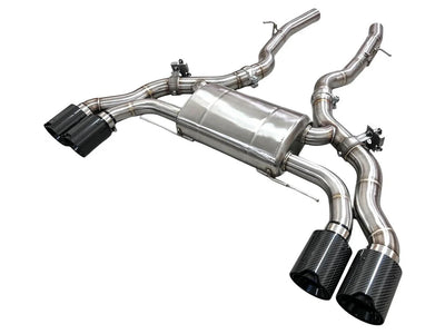 Axle Back Exhaust 4.1-Inch Tips 304 Stainless Steel