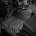Weathertech 2023 Ford SuperDuty SuperCab 1st Row Console/Bench Carpeted 1st Row Floorliner - Black
