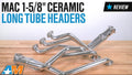 1-5/8-Inch Long Tube Headers with Ceramic Finish