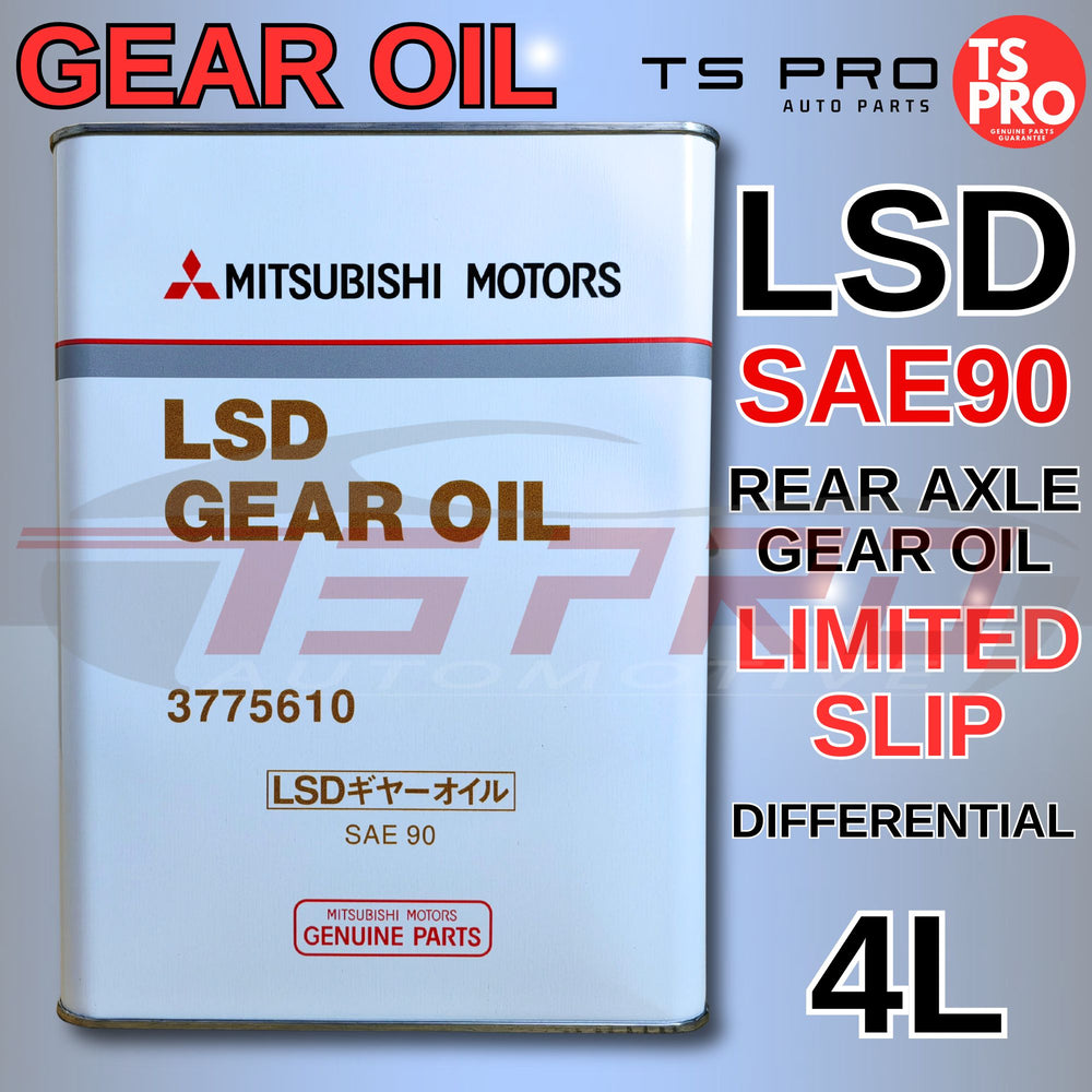 SAE 90 GL-5 Gear Oil, 4L
