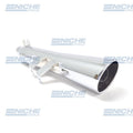 Slash Cut Motorcycle Muffler