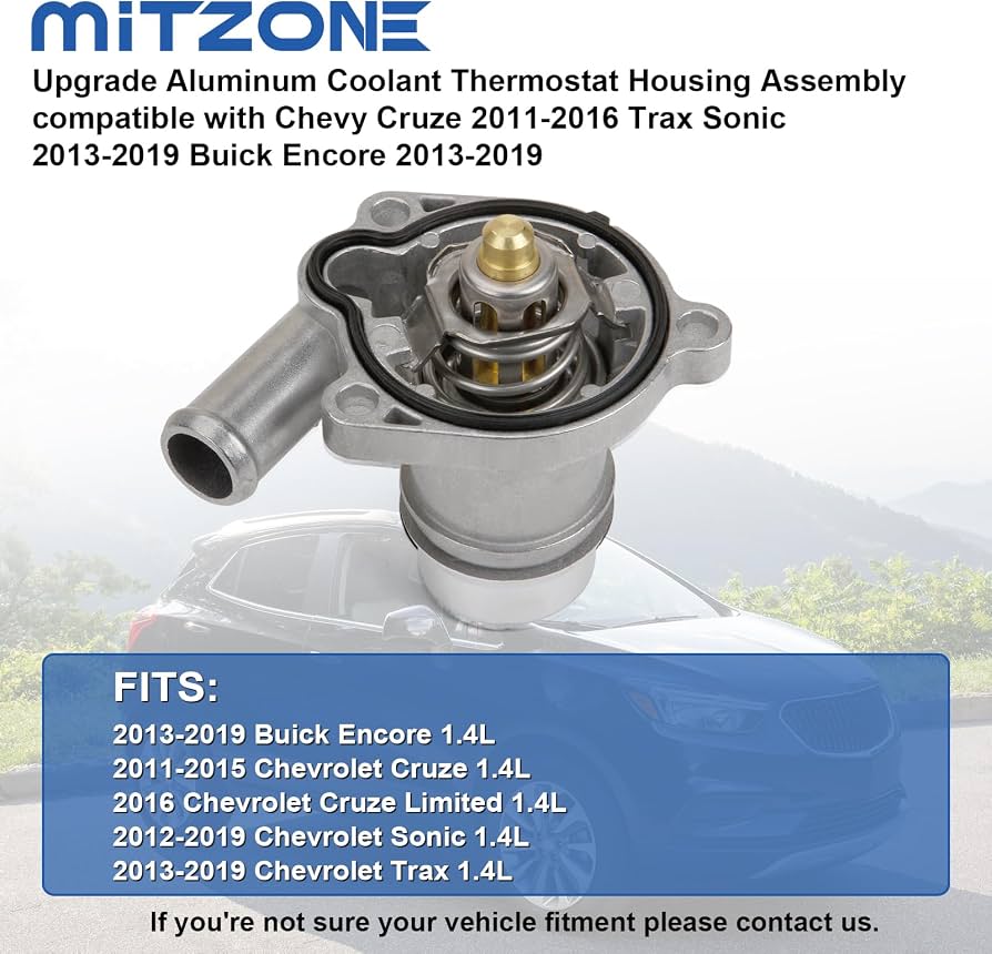 Aluminum Engine Coolant Thermostat Housing Assembly