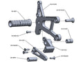 Rearset Kit with Pedals