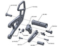 Rearset Kit with Pedals