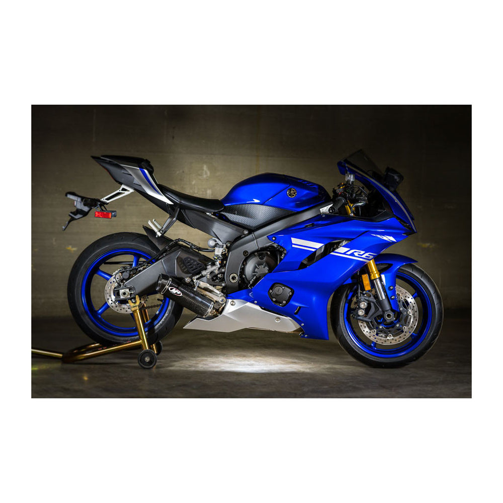 Exhaust System with X96 Carbon Fiber Canister