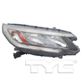 CAPA 1516 HD C.RV LX (W/O LED DRL) HEADLAMP ASSY RH