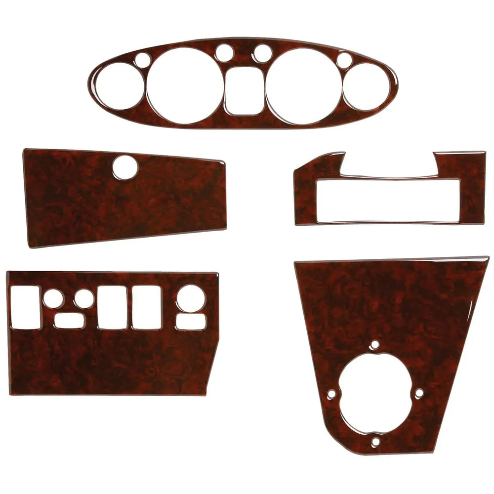 Burlwood Look Dash Trim Set