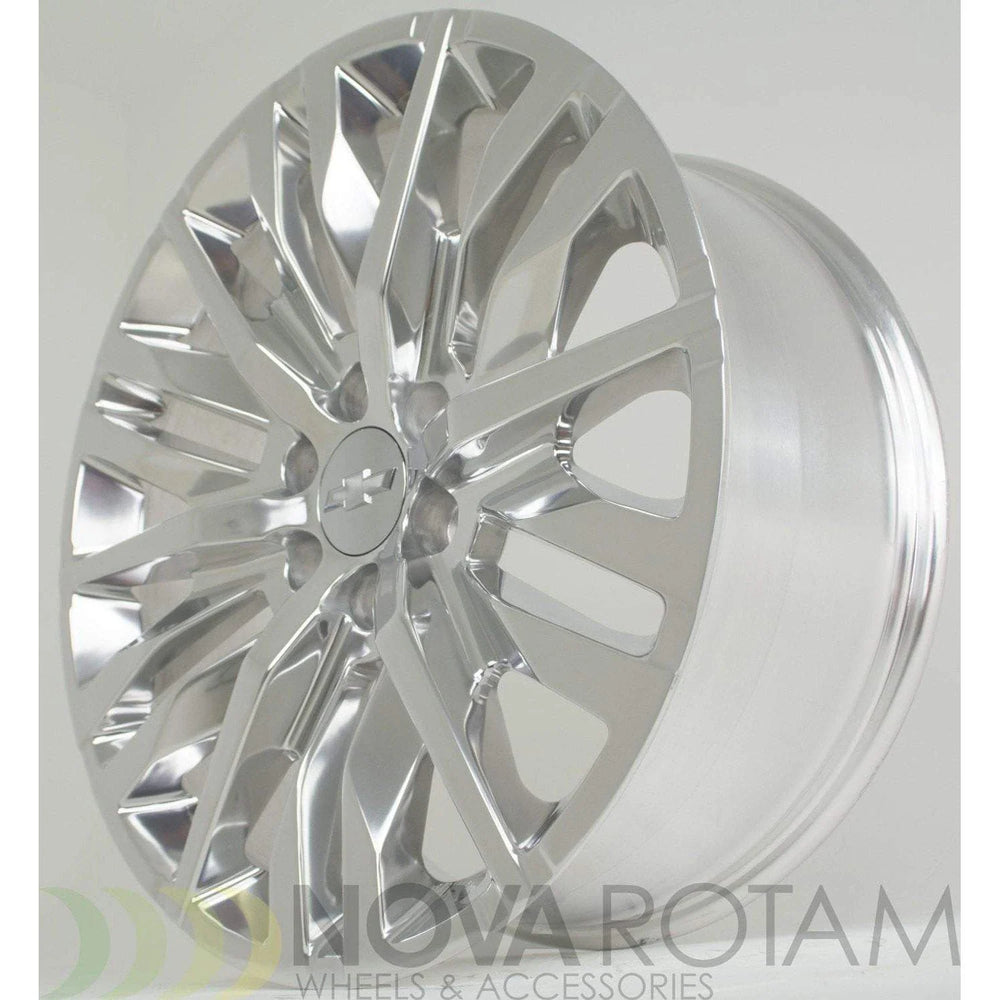 18-Spoke Full Polish Wheel