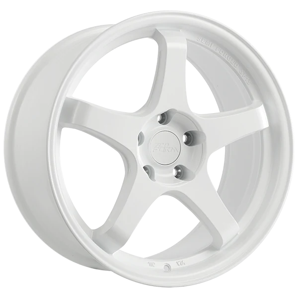 720 Form FF6 18x8.5 Satin White Wheel