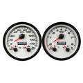 3-in-1 Gauge Set with White Face