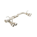 Quad Exit Axle-Back Exhaust w/ 3-Inch Double-Wall Tips