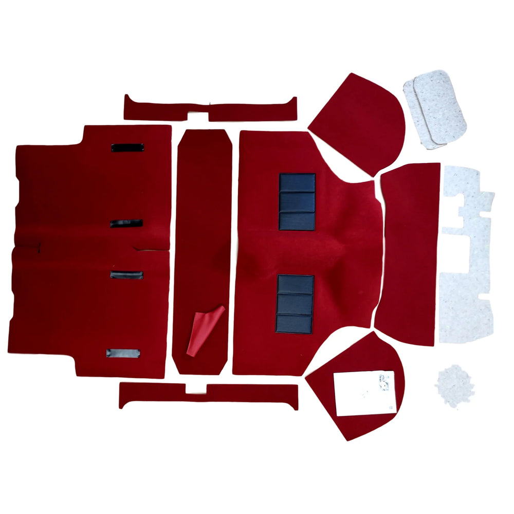Molded Carpet Set with Vinyl Handbrake Gaiter