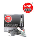 NGK Copper V-Power Stock Heat Spark Plugs Box of 4 (LZTR5A-13)