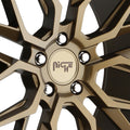 Gamma M191 18x8 5x114.3 Matte Bronze Wheel