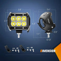4 Inch 18W Spot LED Pods
