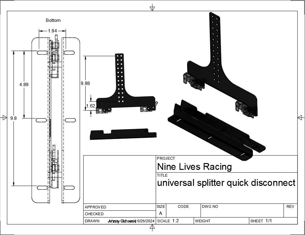 Universal Splitter Mount System