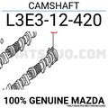 MZR 2.0L/2.3L Intake Camshaft