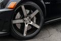 Milan 20x8.5 +40mm 5x108 Matte Black Machined Wheel