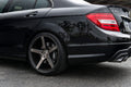 Milan 20x8.5 +40mm 5x108 Matte Black Machined Wheel