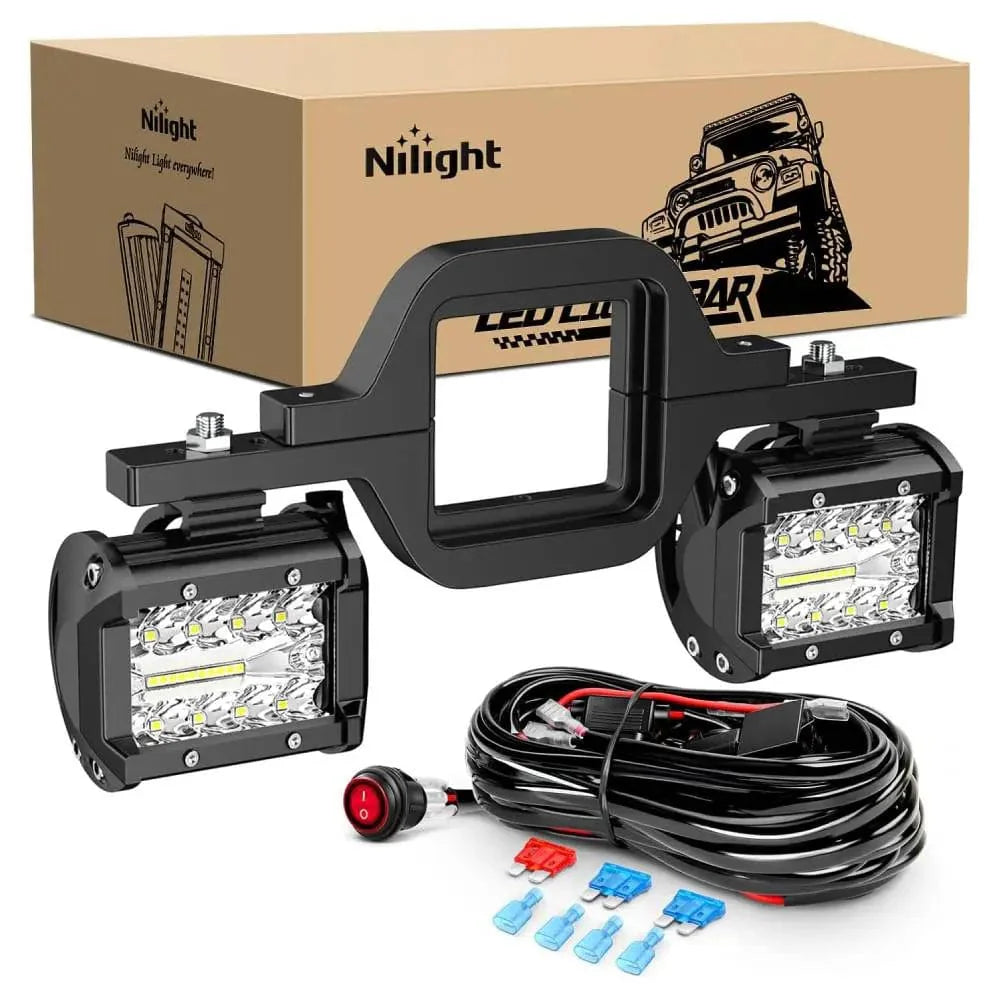 4-Inch 60W Triple-Row LED Pods
