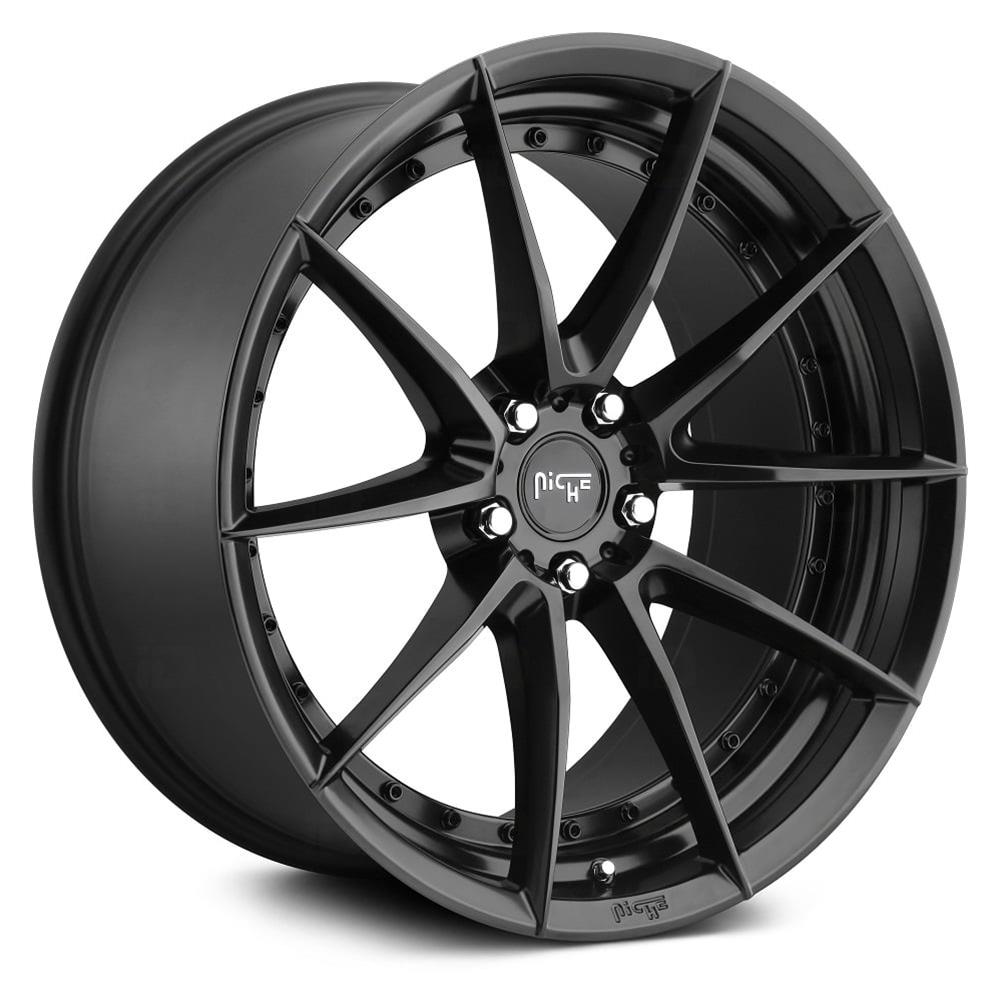 19x8.5 +42mm 5x114.3 Gloss Anthracite Gray Wheel