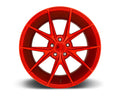 M186 Misano 20x10 +40mm 5x120 Candy Red Wheel