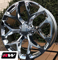 20-Inch Chrome Snowflake-Style Wheel