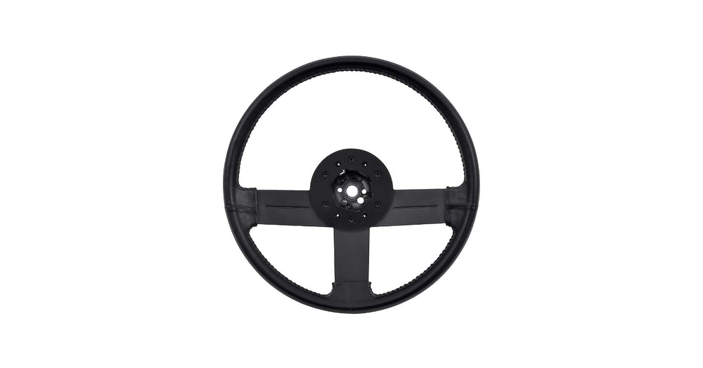 16-Inch Leather-Wrapped Steering Wheel