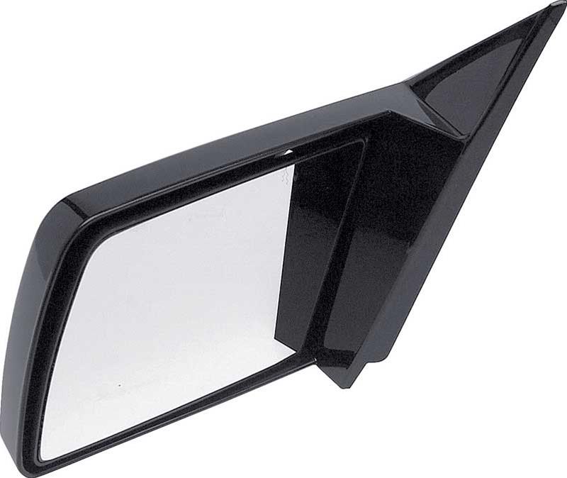 Driver Side Outer Door Sport Mirror, Black