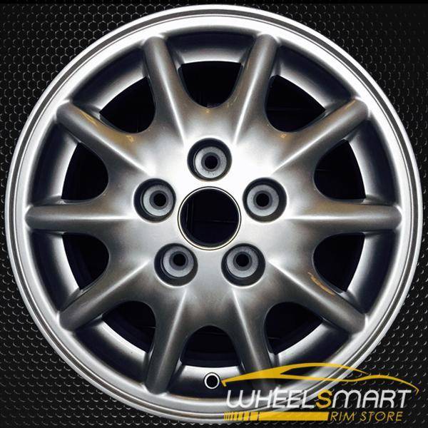 15x6 Inch 5-Lug 10-Spoke Aluminum Wheel
